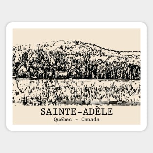 Sainte-Adèle - Québec Magnet